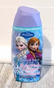 Disney Frozen Frosted Berry Scent 3-in-1 Body Wash Tear-Free 2.5 Oz - Picture 1 of 2