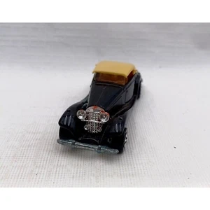 Hot Wheels Black Wall Classics Mercedes 540K Beige Top Black Die Cast - Picture 1 of 5