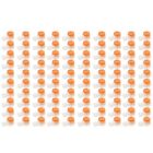 100PCS Waterproof Orange Clear Button Telephone Wire Connectors UY2 Butt