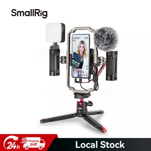 SmallRig Professional Phone Video Rig Kit for Vlogging Live Streaming -3384B - Picture 1 of 12