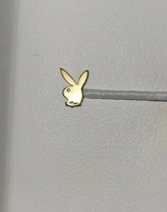 Anillo tachuelas Playboy Bunny Top 316L nariz de acero quirúrgico L curva - Imagen 1 de 8