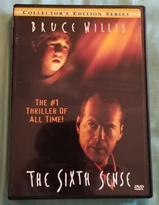 "The Sixth Sense"....Collectors Edition Widescreen, Bruce Willis, Pre Owned DVD - Imagen 1 de 3