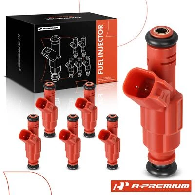 6x Fuel Injector for Dodge Ram 1500 Van Dakota 2000-2003 Ram 1500 V6 3.9L Petrol - Image 1 of 4