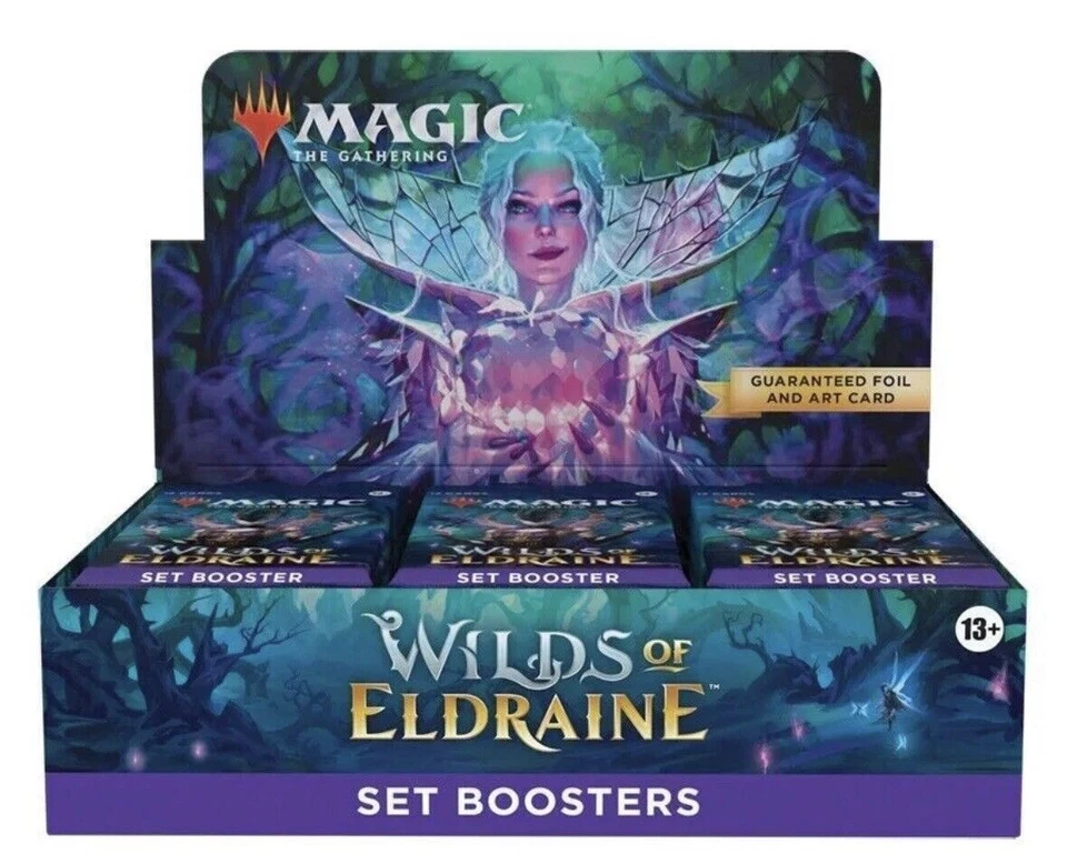 Magic: The Gathering Wilds of Eldraine Set Booster Box - 30 Packs