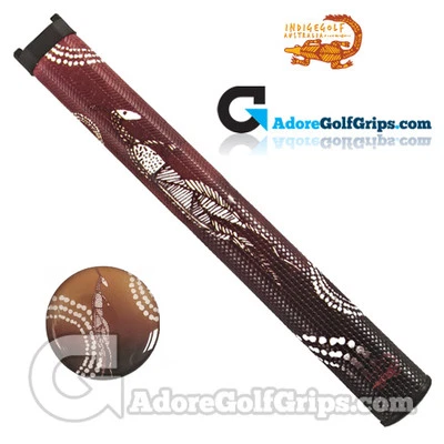 TourMARK Indige Golf Outback Range Jumbo Putter Griff - The Roo + GRATIS Band