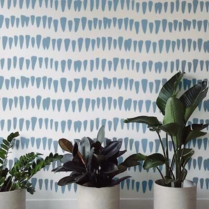 ROCHETTE - Plantillas de pared modernas para pintar - Plantilla de pared decorativa grande - Reu - Imagen 1 de 8