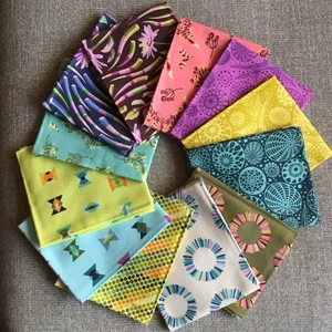 Tula Pink Acacia Free Spirit Fat Quarter 12 Piece Bundle - Picture 1 of 3