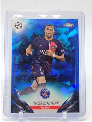 KYLIAN MBAPPE 2023 TOPPS CHROME UEFA CLUB COMPETITION SAPPHIRE A Q1219 - Image 1 of 2