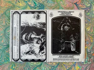 Postal doble enviada Grateful Dead Velvet Underground Sixties 1968 FD 141 142 - Imagen 1 de 5