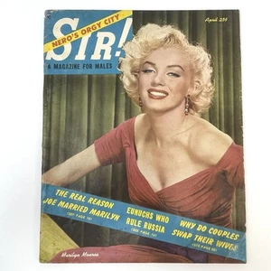 Signore! Una rivista per uomini aprile 1954 copertina Marilyn Monroe - LEGGI - Foto 1 di 7