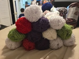 13 Yarn Bee Scrub-ology Cotton Yarn Multi Colors 90yards - Picture 1 of 3