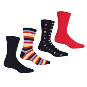 Regatta Womens/Ladies Lifestyle Ankle Socks Set (Pack of 4) RG5987 - Picture 1 of 6
