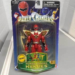 Power Rangers Dino Thunder 5" Red/gold Ranger New Heroes Series 16, New Sealed - Picture 1 of 5