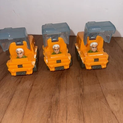 McDonald's Darby Emergency Vehicle Buzz Light Year  Pixar Toy 2" Lot of 3 - Image 1 of 4