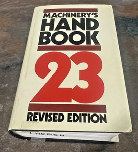 Vintage Machinery’s Handbook 23rd Ed Revised 1988 Engineering Tool Manual Industria/ - Bild 1 von 7