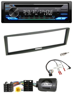 JVC Bluetooth Lenkrad USB DAB CD Autoradio für Renault Megane Modus Clio III CAN - Bild 1 von 4