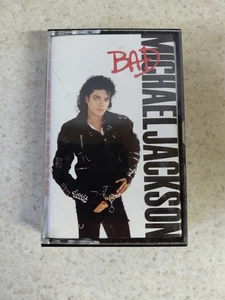 Bad Michael Jackson Cassette Tape, Sep-1987, Epic (2) - Imagen 1 de 9