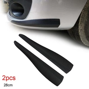 High Quality Bumper Strip Trim 28*5cm Car Side Body Carbon Fiber Crash Guard - Picture 1 of 12