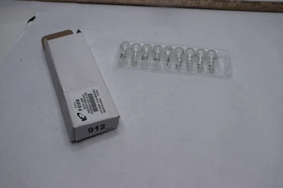 (9-Pk) Eiko Mini Indicator Lamp 12.8V 1.0A T5 Bulb 912 - Image 1 of 3