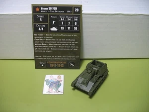 =Axis & Allies Miniatures COUNTEROFFENSIVE Veteran SU-76M with card 24/50= - Picture 1 of 1