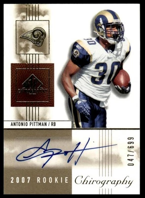 2007 SP Chirography #118 Antonio Pittman #/699 - Image 1 of 2