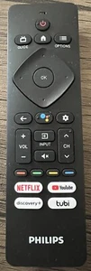 Philips Led TV REMOTE CONTROL 43PUL7652F7 50PUL7672F7 55PUL7672F7 65PUL7672F7 - Picture 1 of 2