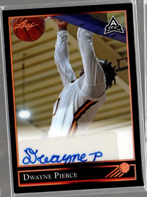 2021-22 Leaf Memories '92 Bronze #BGDP1 Dwayne Pierce Auto  - Image 1 of 1