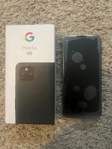 Google Pixel 5a 5G - 128 GB - Mostly Black (Unlocked) Google Ed. G1F8F - Picture 1 of 3
