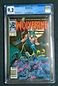 Wolverine #1 1988 1st Patch! Key Issue Rare Newsstand Variant CGC 9.2 2070060020 - Picture 1 of 2