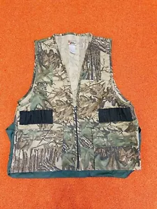 Sports Afield Camo Hunting Vest Back Pocket Size M - Picture 1 of 6