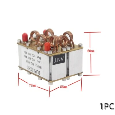 1PC New 15W Portable MINI Duplexer UHF 400-470MHz SMA-F Termination -25℃-+55℃ - Image 1 of 4