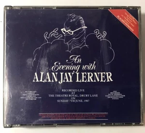 AN EVENING WITH ALAN JAY LERNER - Ultra Rare 2-Disc CD Edition Placido Domingo - Picture 1 of 3