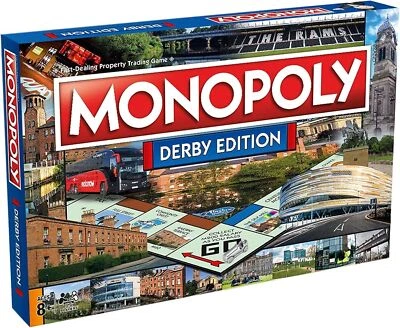 Monopoly : Derby Edition Boardgame - Image 1 of 4