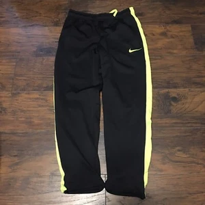 Nike Therma Fit Performance Black/Volt sweatpants Sz Medium - Picture 1 of 4