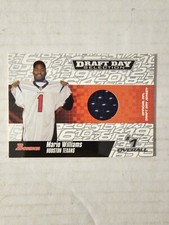 2006 Bowman Draft Day Selection #DJ-MW Mario Williams Jersey Relic - EX/NM...