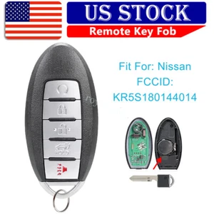 Smart Remote Car Key Fob For 2016 2017 2018 Nissan Murano Pathfinder S180144308 - Picture 1 of 8