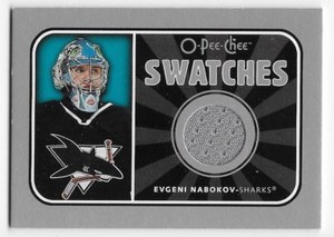 06/07 O-PEE-CHEE SWATCHES GAME JERSEY Hockey (#SAA-SZC) U-Pick From List