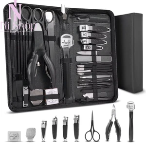 40Pcs/Set Tools Pedicure Kit Stainless Steel Nail Grooming Clippers Manicure AU - Picture 1 of 15