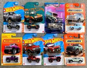 2025-2020 Hot Wheels & Matchbox Ford Bronco Selections - New Stock 05/07!! - Picture 1 of 18