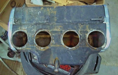 Suzuki GS850G 1980 caja de aire y jaula de filtro Foto 1 de 4