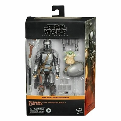 BRANDED Star Wars the Black Series - Din Djarin the Mandalorian and the Child Baby Yoda