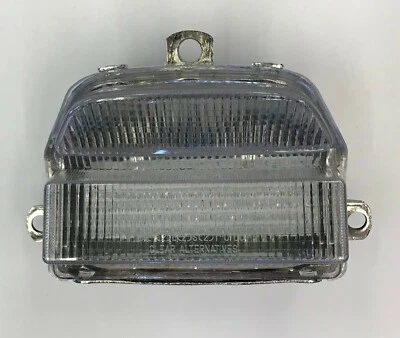 93-97 CBR900RR LED CLEAR Taillight Tail Signal Light Integrated Signals Brake Foto 1 de 4