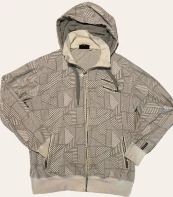 Chaqueta con Capucha BAD BOY De Colección Y2K Cremallera Hipster Streetwear Abstracto Gris XL Foto 1 de 4