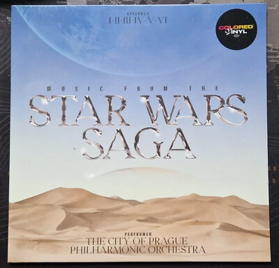 The City Of Prague Philharmonic Orchestra / MUSIC FROM THE STAR WARS SAGA LP 12" - Bild 1 von 2