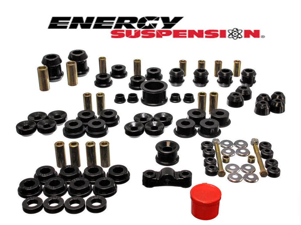 SISTEMA DE SUSPENSIÓN ENERGÉTICA HYPER-FLEX PARA ACURA INTEGRA 94-01 EXC TIPO R (NEGRO) Foto 1 de 1