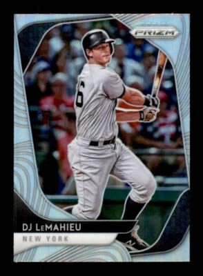 2020 Panini Prizm Prizms Silver #83 DJ LeMahieu Yankees MINT - Image 1 of 2