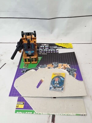 Hasbro Vintage G1 Transformer Swindle Forms Decepticon Bruticus 1986 Completo Foto 1 de 4