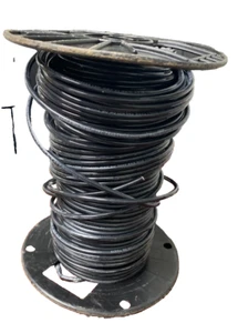 25 Feet New Alan Wire AWG 10 BLACK THHN THWN Stranded Copper Cut To Length - Imagen 1 de 4