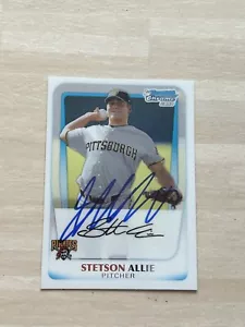 2011 Bowman - Chrome Prospects #BCP86 Stetson Allie (RC) On Card Auto IP - Picture 1 of 1