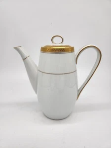 Kleine Kaffeekanne & Deckel Goldridge von NORITAKE T19 - Bild 1 von 6